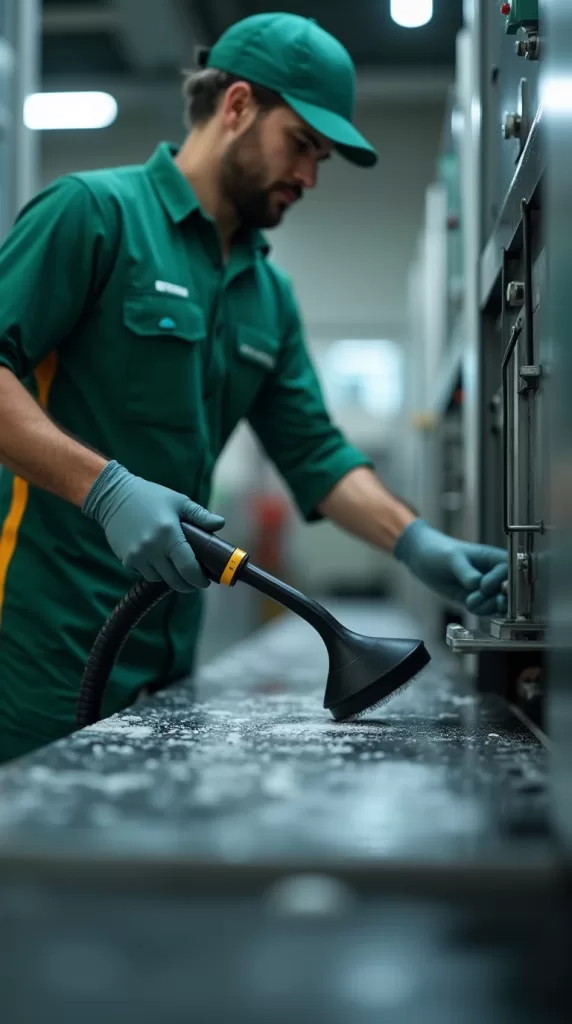 Pulizia e sanificazione di macchinari industriali ad Arezzo. Servizi specializzati per ogni settore.