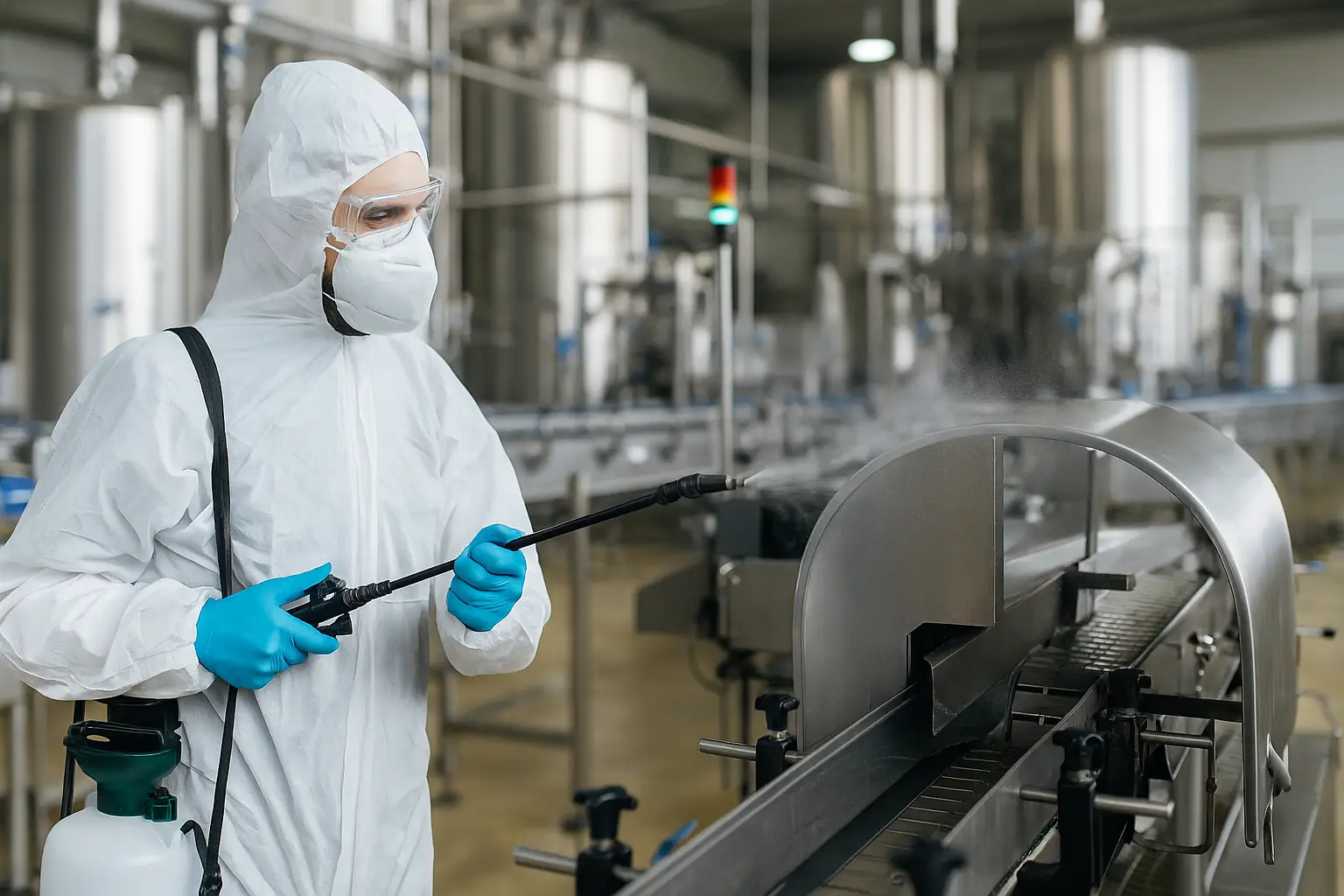 Sanificazione industriale impianti di produzione alimentare Puliumbria Group