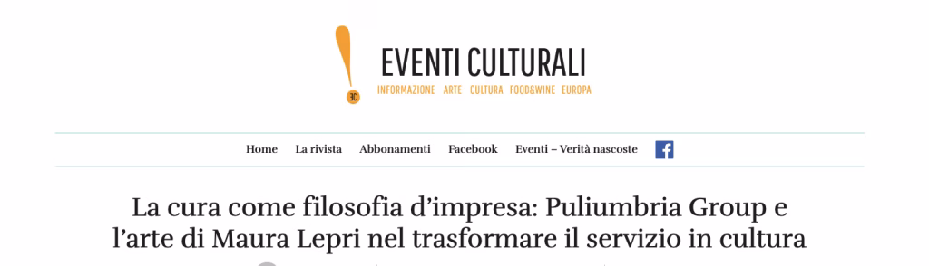 impresa sostenibile puliumbria su eventi culturali magazine